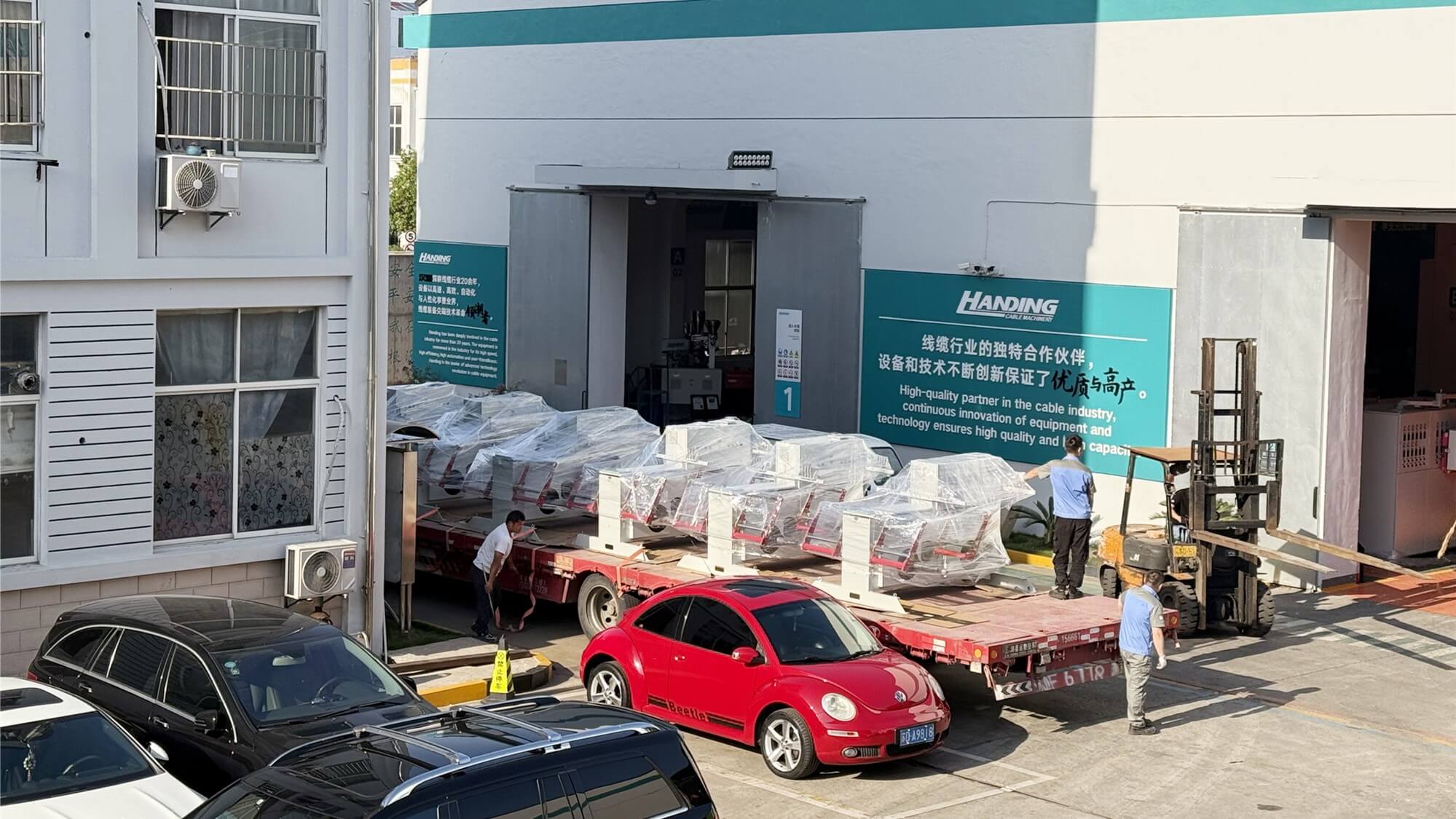 漢鼎5月發貨信息-800B型絞線機